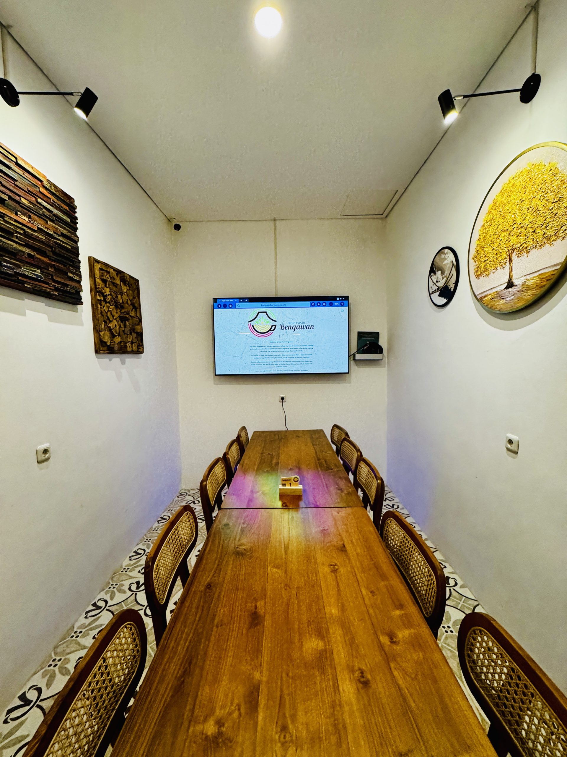 Kopi Pasir Bengawan VIP Meeting Area